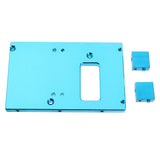 Max Metal Servo Mount Plate for WPL 1622 1:16 RC Truck Car Upgrade Part Blue