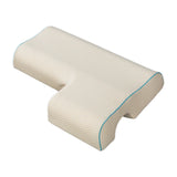 Maxbell Ergonomic Couples Pillow for Friends Couples Birthday Gift Beige Left