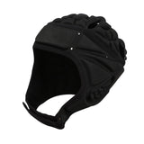 Maxbell Football Hat Head Protector Hockey Adult Youth Rugby Headgear Black