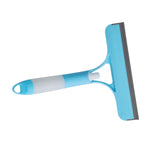 Maxbell Glass Clean Tool Window Scrubber Squeegee for Bathroom Shower Door Blue