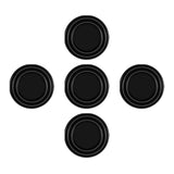 Maxbell Car Door Absorber Cushion Gasket Decorative Buffer Bumper Cushion 5x Black no Sign