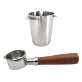 Maxbell Coffee Portafilter with Dosing Cup for 51/54mm Espresso Machine 54mm +3 ears