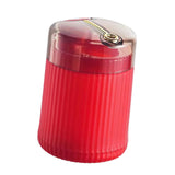 Maxbell Push Type Toothpick Dispenser Toothpick Box for Bars Hotels Decoration Red