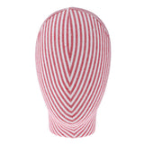 Maxbell 20 inch Mannequin Canvas Head Wig Toupee Hat Display Head for Showcase Red