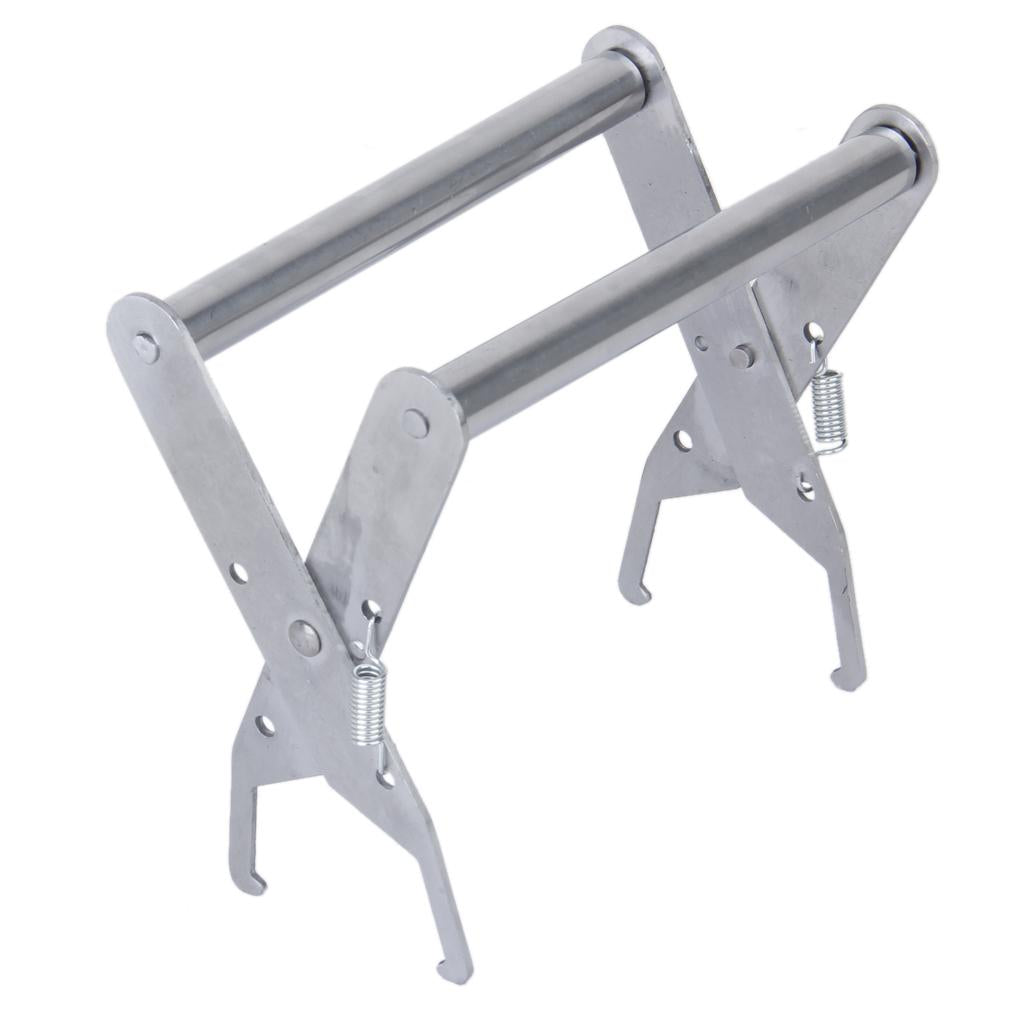 Maxbell Stainless Steel Bee Hive Frame Holder Lifter Capture Grip Tool Beekeeping Equipment