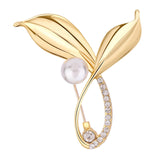 Maxbell Brooch Pin Elegant Lightweight Collar Pin Lapel Pin for Scarf Clothing Shirt