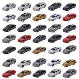 Maxbell 50pcs HO Scale Model Car 1:75 Building Train Scenery NEW