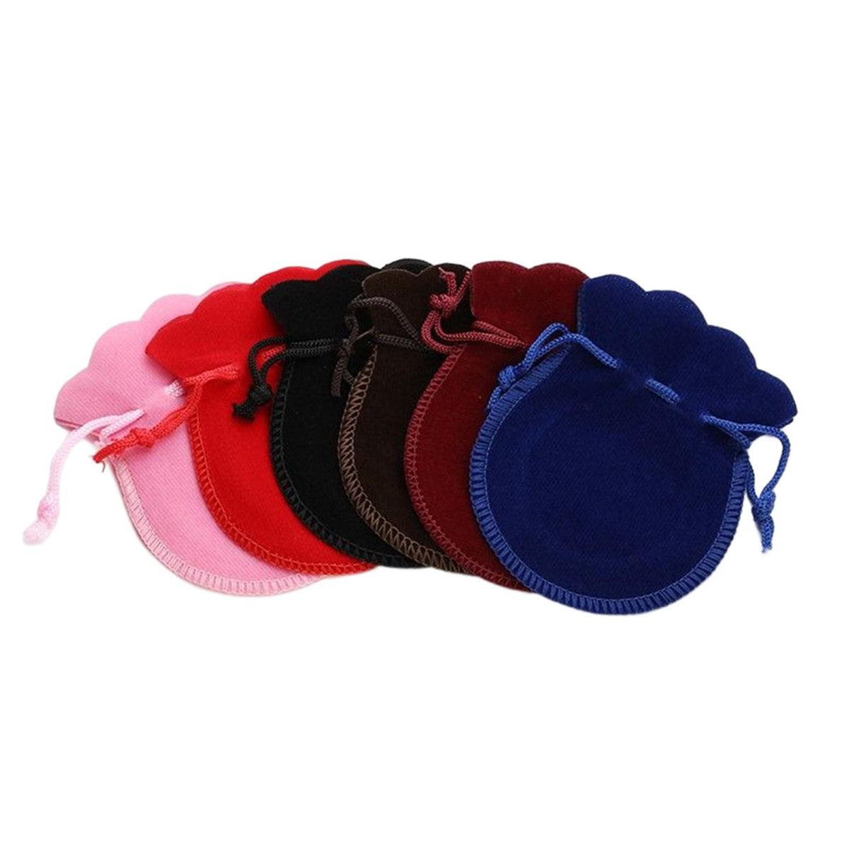 Maxbell 6Pcs Drawstring Pouch Wedding Favor Favors Packaging Gift for Rings Makeup S