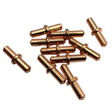 Max 10pcs 80 Plasma Cutter Nozzle Tips Metal for Plasma Torch Accessories Parts B