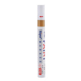 Maxbell Waterproof Permanent Paint Marker Pen Tire Metal Marking Acrylic Pens Gold