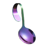 Maxbell Serving Spoons Soup Spoons Serving Spoon Tasting Spoon Stainless Steel Spoon Colorful