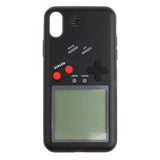 Max Phone Case Back Cover for Tetris Game Player iPhone X black