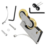 Maxbell Double Wheel Pulley Rustproof Sliding Window Roller for window Style C