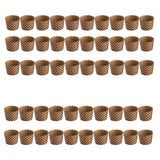 Maxbell 50Pcs Baking Cups Baking Tools Decoration for Restaurant Dessert Shop Style E