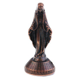 Max Madonna  christ Statue Figurine for car home chapel Decor copper