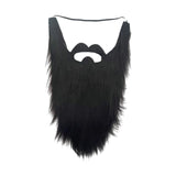 Maxbell Long Beard Costume Adult Kids Dwarf Gnome Beard for Festive Party Supplies Black