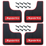 Maxbell Car Mud Flaps Mudflaps Mudguard Fender with Screws for Truck Car Pickup 4Pcs