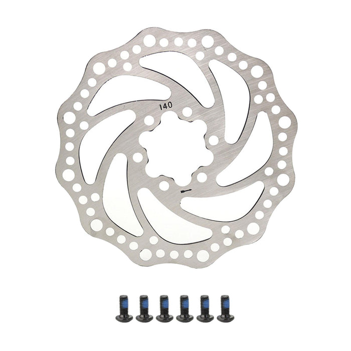 Maxbell Bike Disc Brake Rotor Heat Dissipation Brake Replacement Hollow Bike Braking 140mm