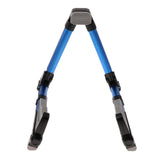 Max Foldable A Frame Guitar Stand Holder for Guitars Basses Blue