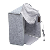 Maxbell Electric Heated Foot Warmer Folding Legs Warmer for home Office 5 Heating Setting