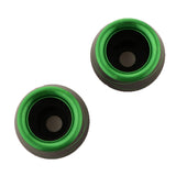 Max Maxb 2 PCS Motorcycle Front Fork Cup Drop Resistance Universal  Green + Black