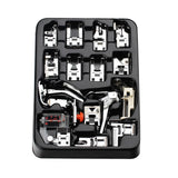 Maxbell 16x Presser Feet Set Household Repair Attachments Rolled Hem Multifunction StyleC