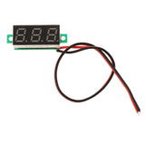 Maxbell 2-Wire Digital Display DC Voltmeter High Precision Anti-protection 0.28inch