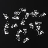 Maxbell 20 Pieces Stainless Steel Pendant Charms Beads Findings Supply Cucurbit