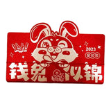 Maxbell Chinese New Year Money Envelope New Year Party Lucky Money Pocket Rabbit Year Style F
