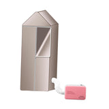 Maxbell Clothes Dryer Folding Mini Drying Machine Save Space for Apartments Gifts RV 220V Red