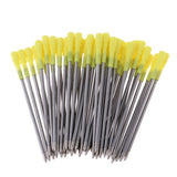 Max Pack of 50 0.5mm Nib Metal Rollerball Pen Gel Pen Sign Pen Refills black
