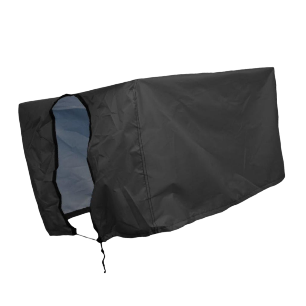 Maxbell Wagon Cart Cover Dustproof for Camping Cart Folding Trolley Cart Picnic Cart Black