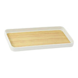 Maxbell Portable Serving Tray Fruit Platter Food Dish for Desktop Dining Table Party S