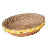 Maxbell Cat Scratcher Pad Nest Thicken Corrugated Paper Interactive Play Toy Kitty 39cmx11cm