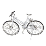 Max Maxb 1:10 Scale Alloy Diecast Bike Model Bicycle Toys Decoration White