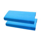 Maxbell 2Pcs Dragon Boat Paddle Seat Pad Paddle for Race Training Rowing Tools Kayak Blue