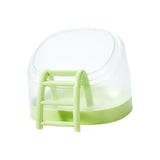 Maxbell Hamster Sand Bath Box Bathroom House Toilet Bathtub for Squirrels Mice Mouse Green