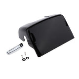 Maxbell Plastic Water Pump Cover with Fittings & Coolant Lines Motorcycle Accessory Black
