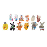 Max 12pcs Micro Landscape Decoration Animal Miniature Fairy Garden Bonsai Craft 1