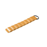 Maxbell Lightweight Tent Pegs Holder Artificial Leather Compact for 6-10mm Pegs Yellow Brown