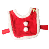 Max Red Plush Pet Cat Kitty Windproof Cloak Vest 2 Sizes L