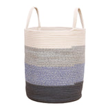 Maxbell Soft Blanket Holder Bin Woven Baskets for Storage for Living Room, Playroom 4 colors