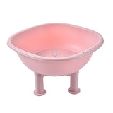 Maxbell Sitz Bath Portable Hip Wash Basin Nonslip Avoid Squatting Sitz Bath Soak Tub Pink