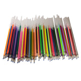 Maxbell 1 pack 0.8mm Colorful Glitter Fluorescence Ink Gel Pen Refills 48 colors