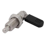 Max 1x Indexing Plungers L Type Stainless Locking Bolts Fine Thread Silver M20-12