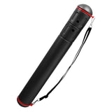 Maxbell Poster Storage Tube Carrying Flexible with Strap Portable for Paintings Black