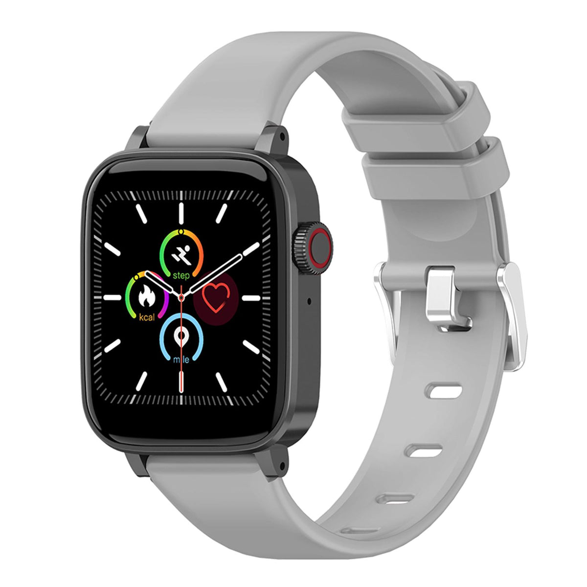 Maxbell Smart Watch Wristband Fitness Tracker Blood Pressure Bracelet Silver