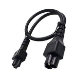 Maxbell 3Pin C6 to C5 PC Power Cord Cable 0.6M/2ft for Laptop Computer Scanner