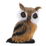 Max Mini Simulation Owl Animal Home Decoration Simulation Artificial Owl Left