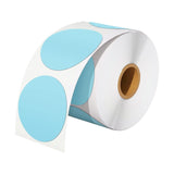 Maxbell Hermals Label Sticker Roll 5cm Adhesive Envelope Seal for Kitchen Wedding blue